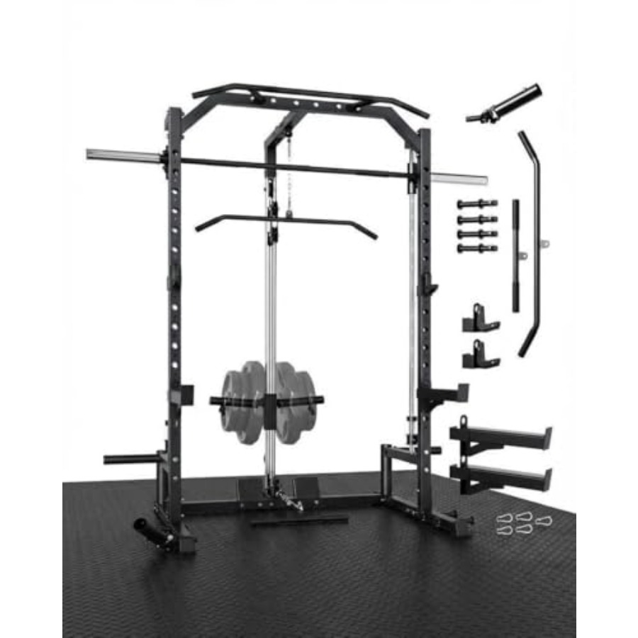 Home Gym For Small Spaces - Home gym Smith machine: steel, black,