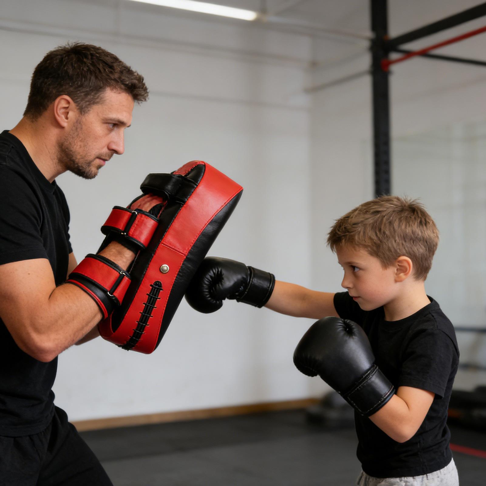 PU Leather Boxing Pads Curved  - Home Gym Equipment avis et prix