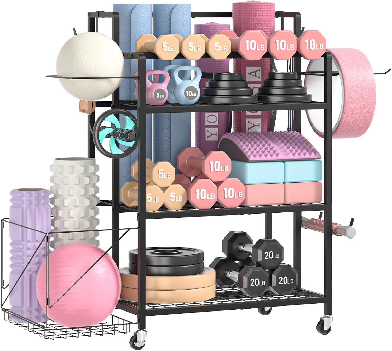 Home Gym Storage, No Material  - Home Gym Dumbbells avis et prix