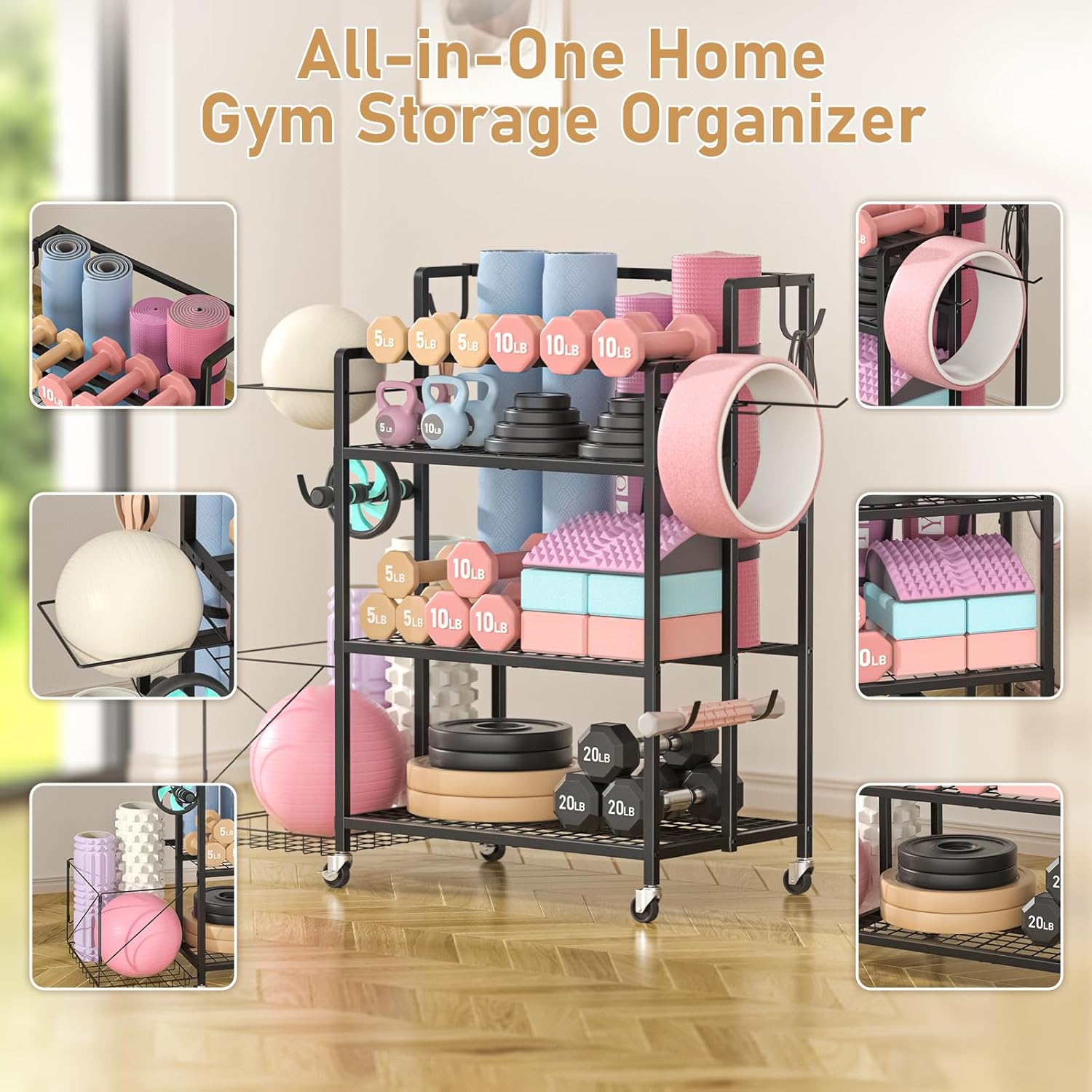 Home Gym Storage, No Material  - Home Gym Dumbbells avis et prix