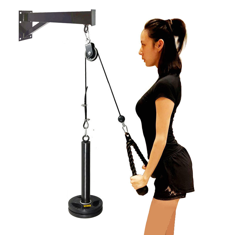 Gym Wall Mounted Fitness DIY P - Home Gym Cable Pulley System avis et prix