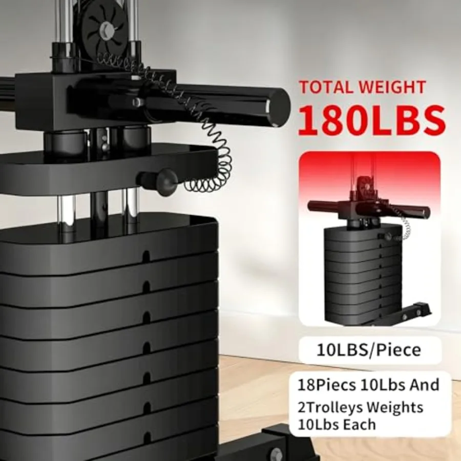 Home gym power cage with cable - Home Gym Cable Pulley System avis et prix