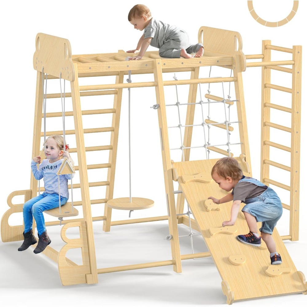Indoor Jungle Gym 9-in-1 Playg - Home Gym For Kids avis et prix