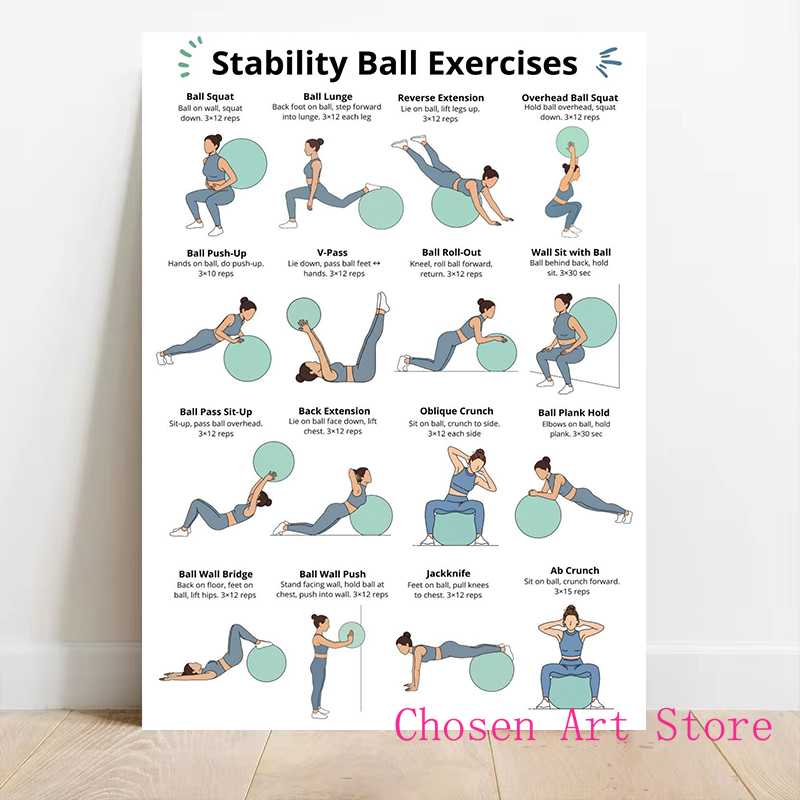 Fitness Exercise Schedule Post - Home Gym On Wall avis et prix