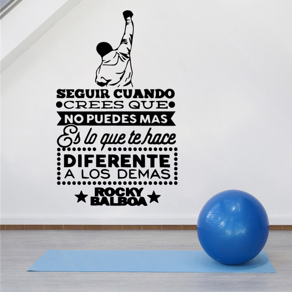 1 pc Gym New Design Wall Stick - Home Gym On Wall avis et prix