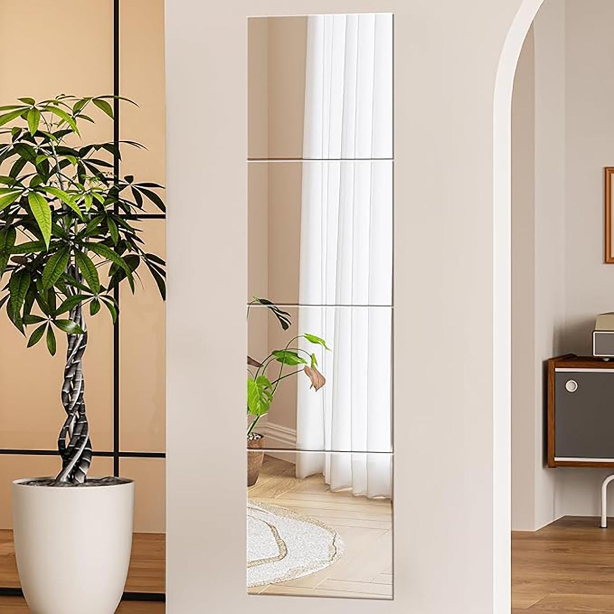 4Pcs Acrylic Mirror Wall Stick - Home Gym For Kids avis et prix