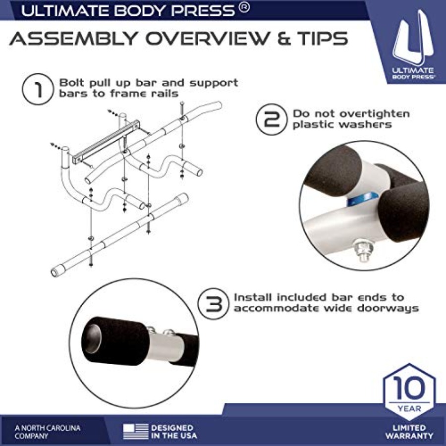 XL Doorway Pull Up Bar for Hom - Home Gym Xl avis et prix