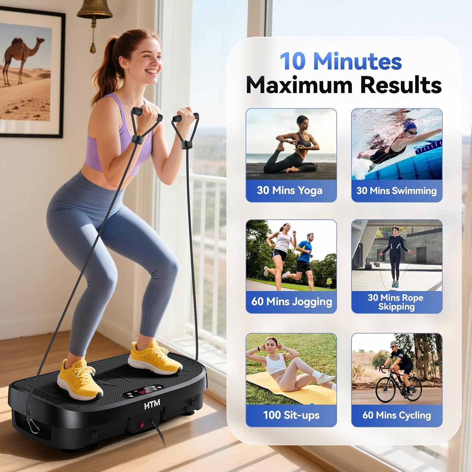 Vibration Plate Fat Burning Fi - Home Gym Academy avis et prix