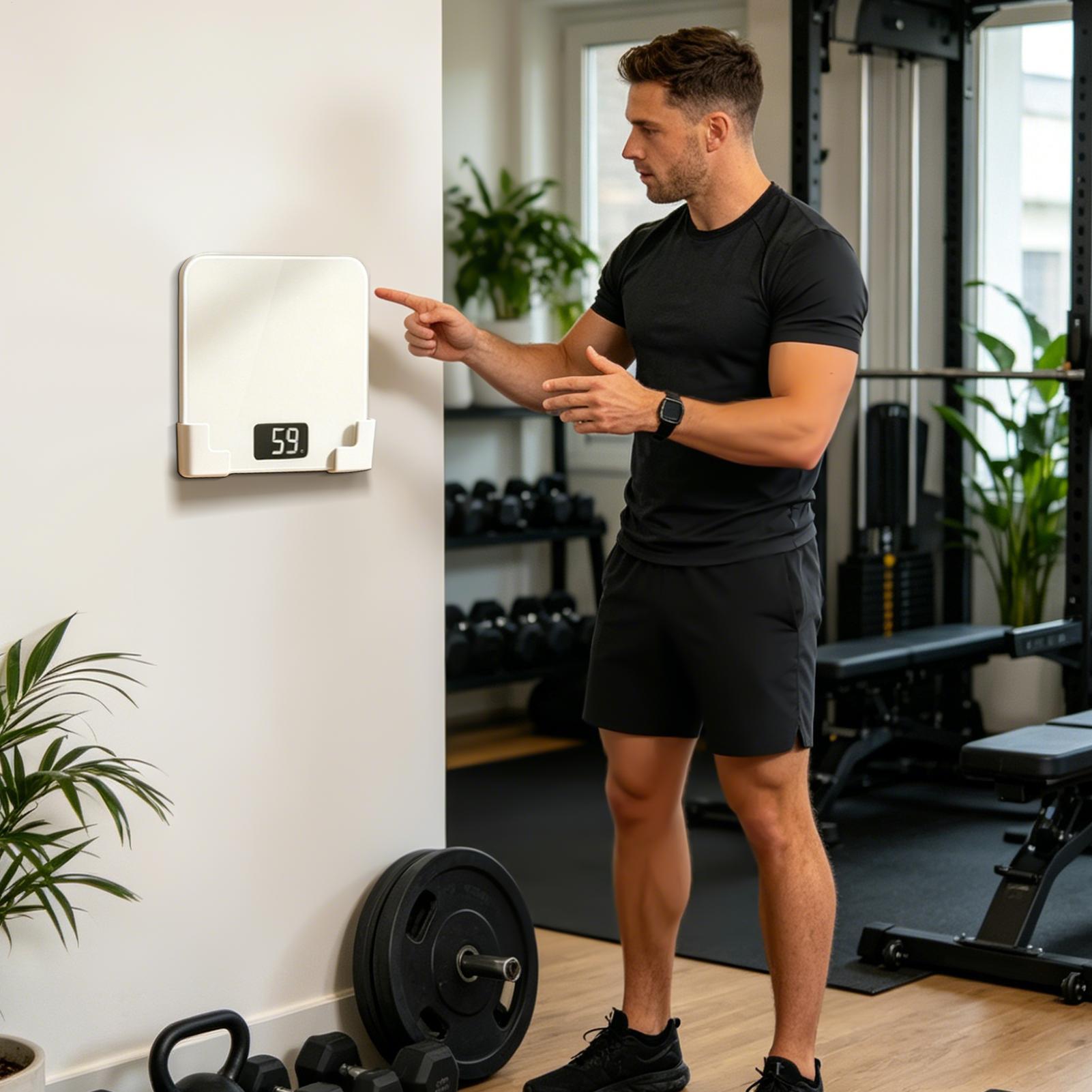 No Drill Scale Storage Stand,  - Home Gym On Wall avis et prix
