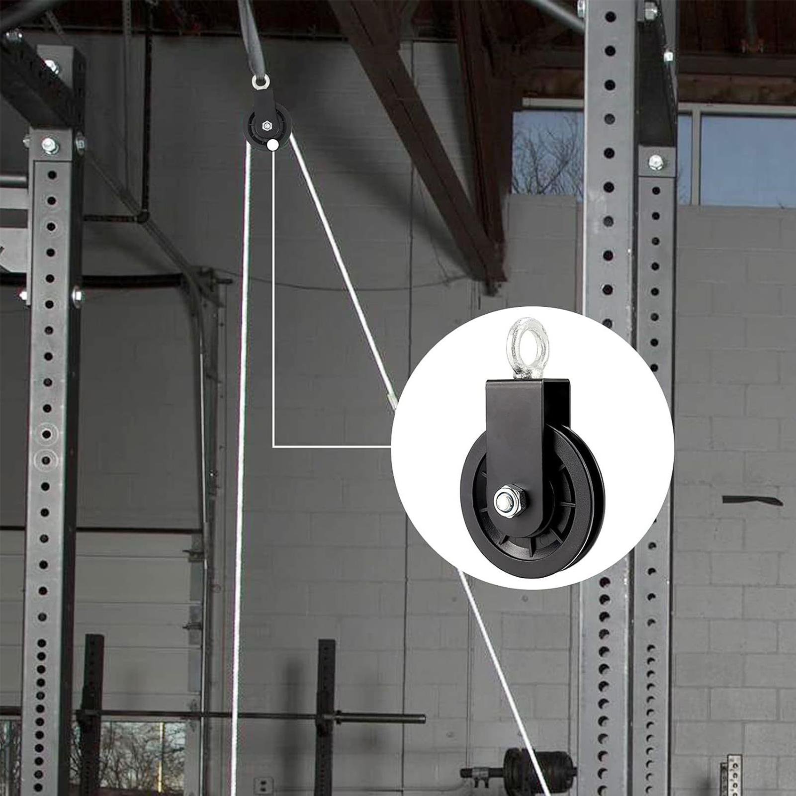 Gym Pulley Wheel Heavy Duty St - Home Gym Cable Pulley System avis et prix