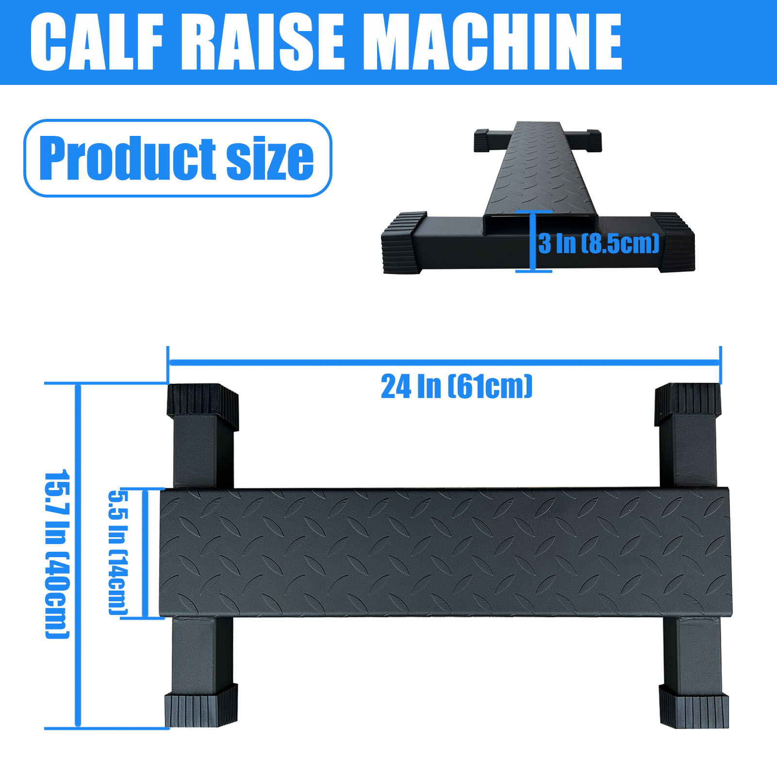 Home Gym Steel Calf Raise Bar  - Home Gym Training Program avis et prix