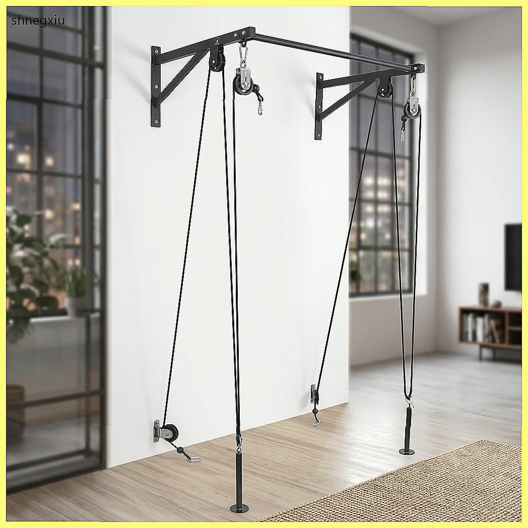 Wall Mounted DIY Fitness Pulle - Home Gym Cable Pulley System avis et prix