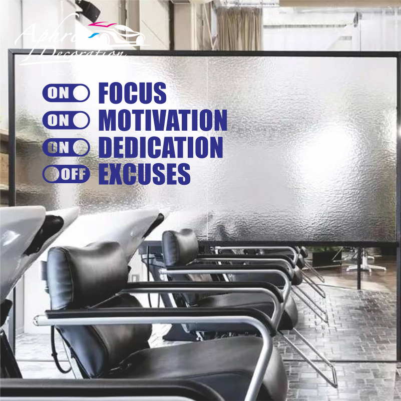 Focus On Motivation On Excuses - Home Gym On Wall avis et prix