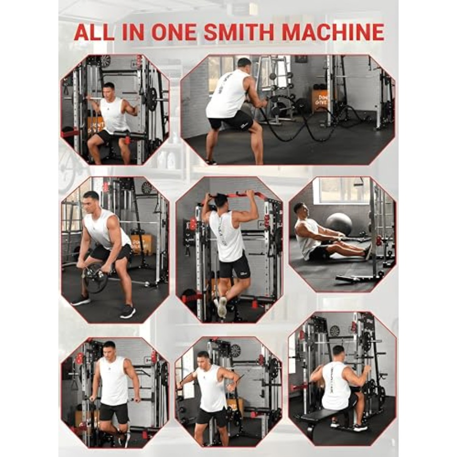 Smith Machine Home Gym All in  - Leg Home Gym Workout avis et prix