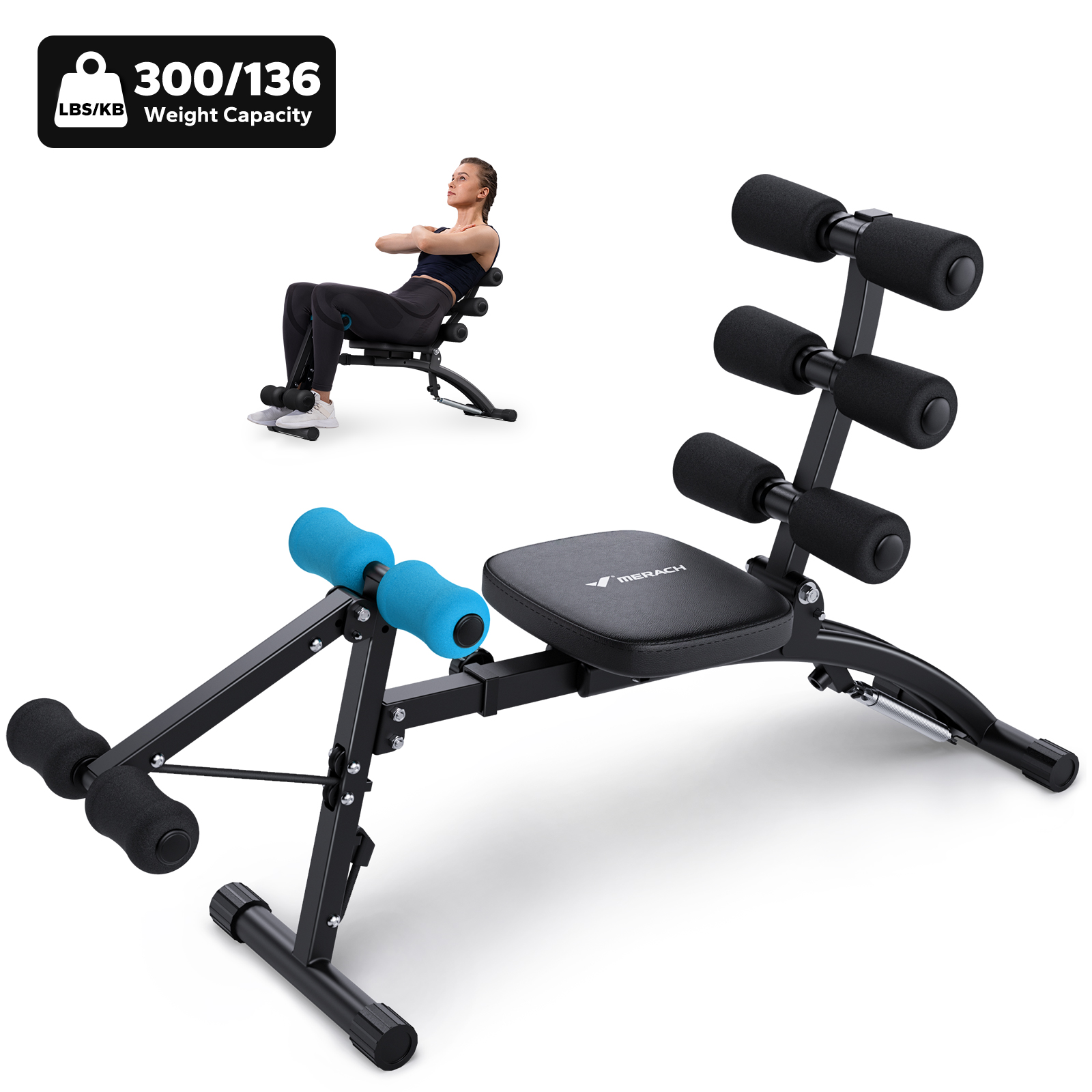 MERACH Ab Machine Multi-Functi - Home Gym Training Program avis et prix