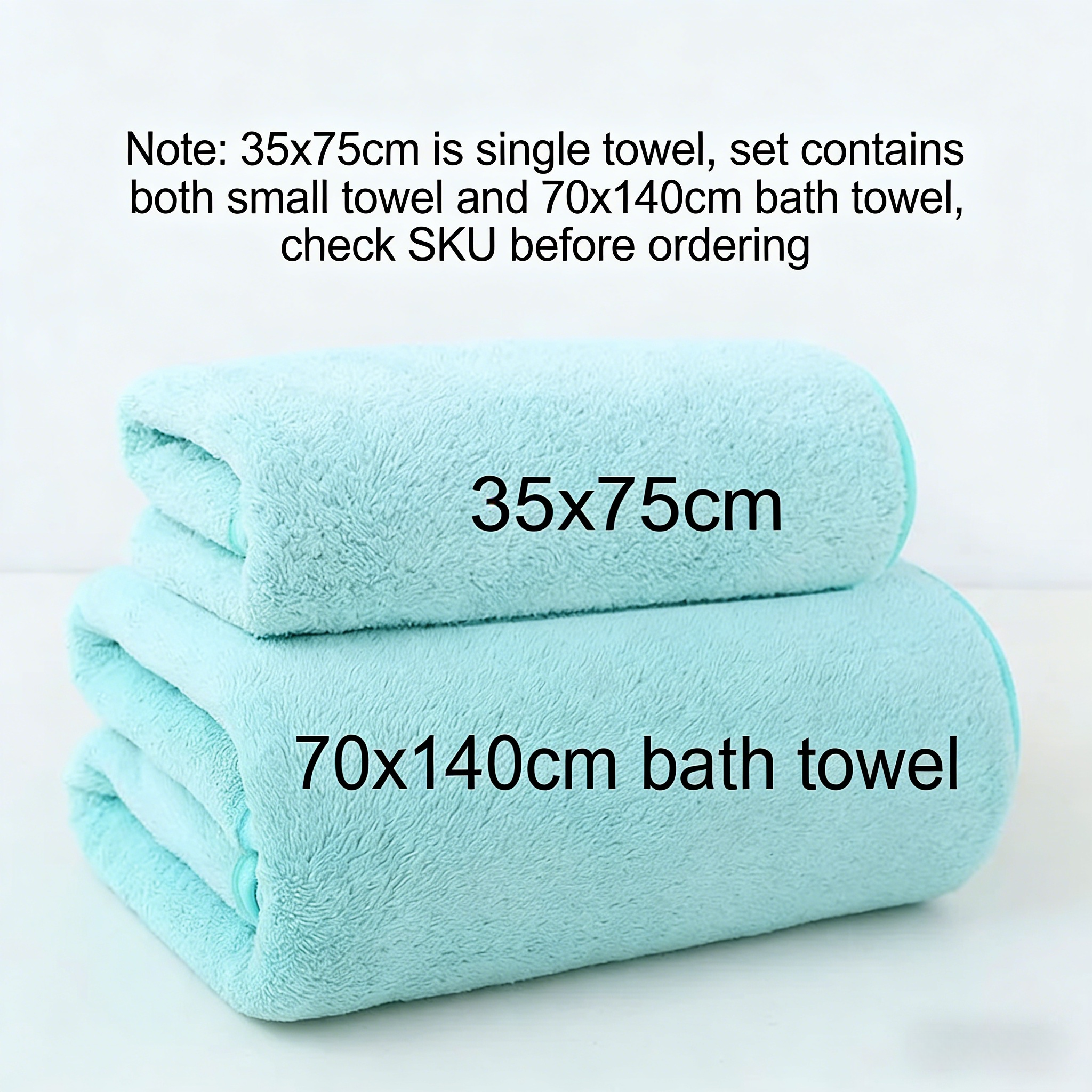Coral Fleece Thickened Towel a - Home Gym Equipment avis et prix