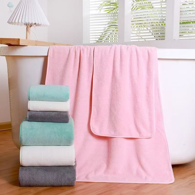 Coral Fleece Thickened Towel a - Home Gym Equipment avis et prix