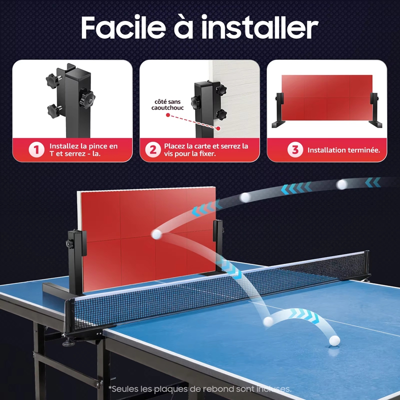 Desktop Table Tennis Rebound B - Home Gym Training Program avis et prix