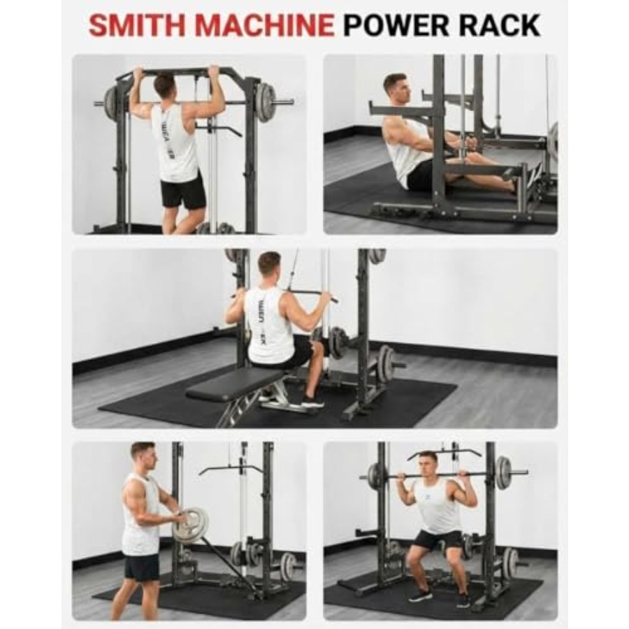 Home gym Smith machine: steel, - Home Gym For Small Spaces avis et prix