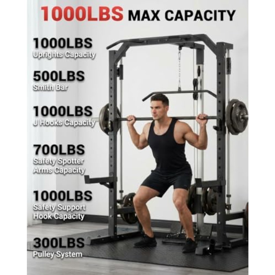 Home gym Smith machine: steel, - Home Gym For Small Spaces avis et prix