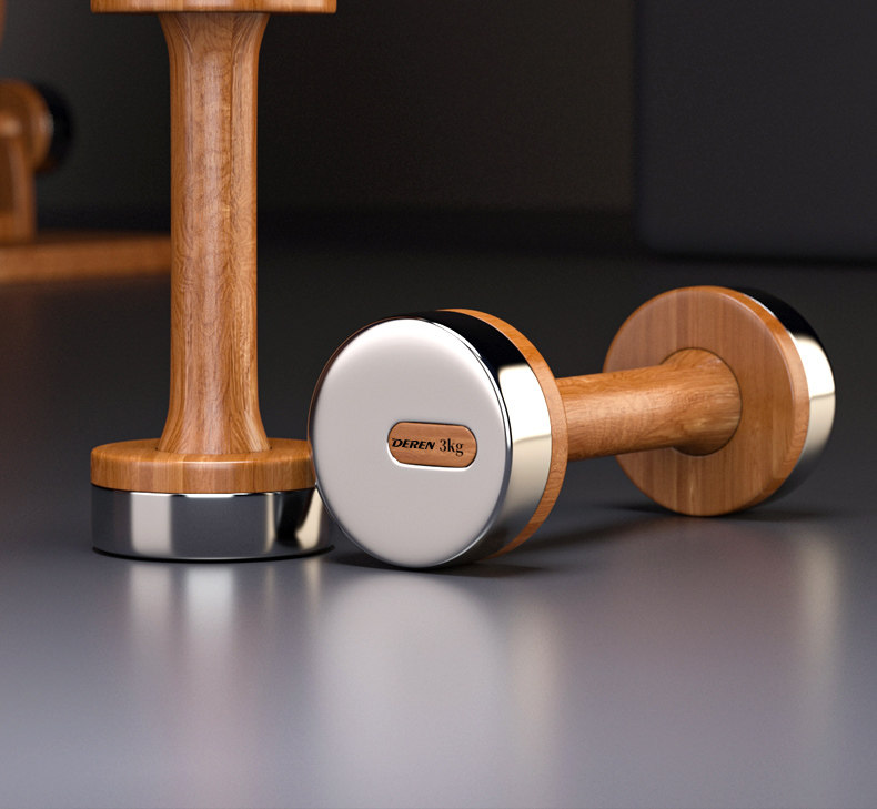 Wood & Steel Adjustable Dumbbe - Home Gym Equipment Set avis et prix