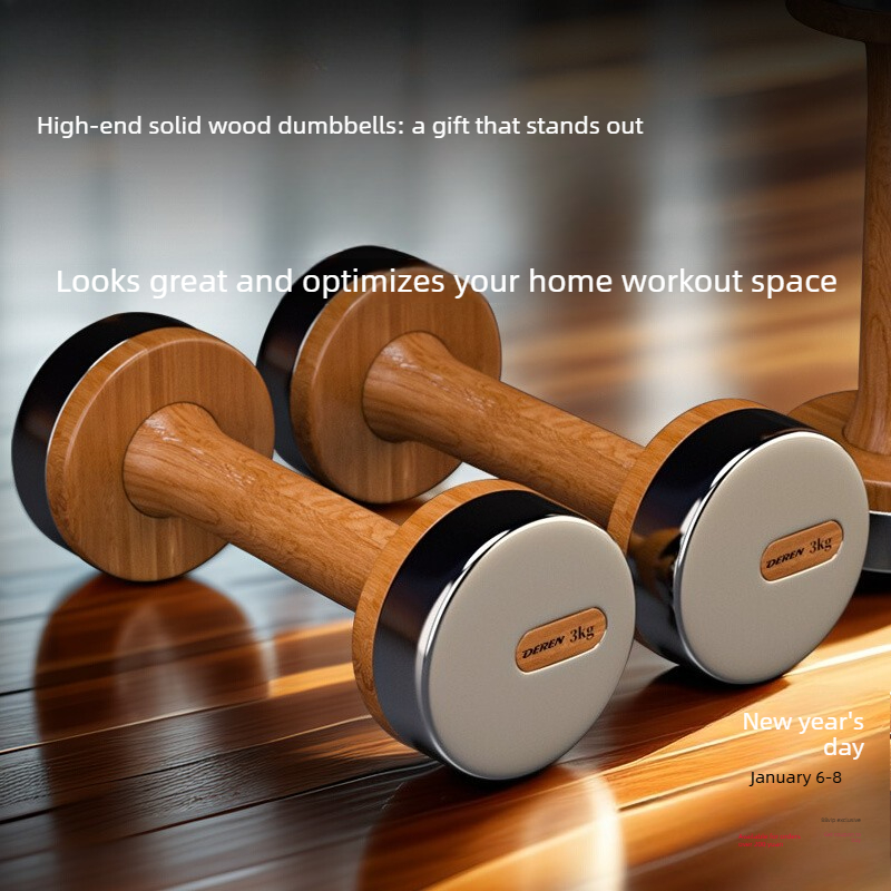 Wood & Steel Adjustable Dumbbe - Home Gym Equipment Set avis et prix