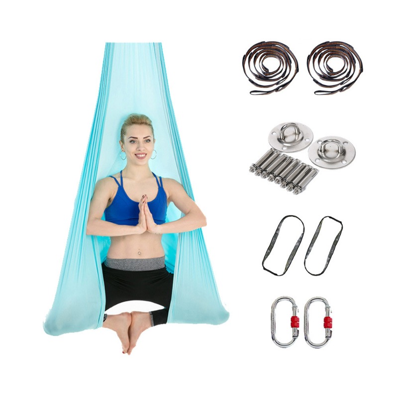 5 X 2.8 M Stretch Aerial Yoga  - Home Gym Equipment Set avis et prix