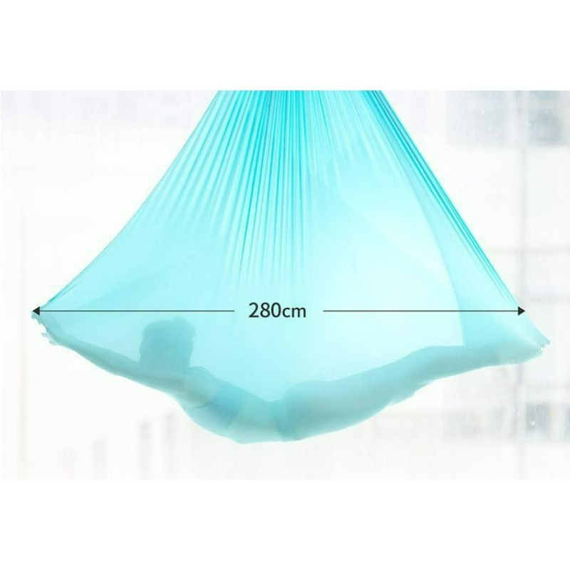 5 X 2.8 M Stretch Aerial Yoga  - Home Gym Equipment Set avis et prix