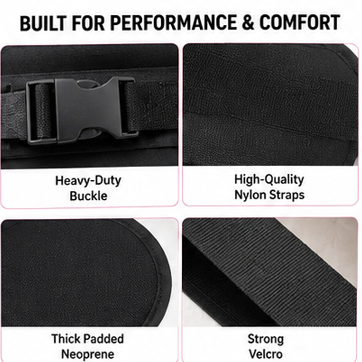 Heavy Duty Nylon Hip Thrust Be - Home Gym Academy avis et prix