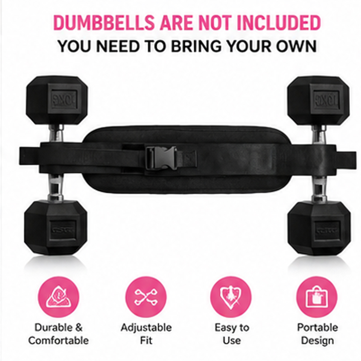Heavy Duty Nylon Hip Thrust Be - Home Gym Academy avis et prix