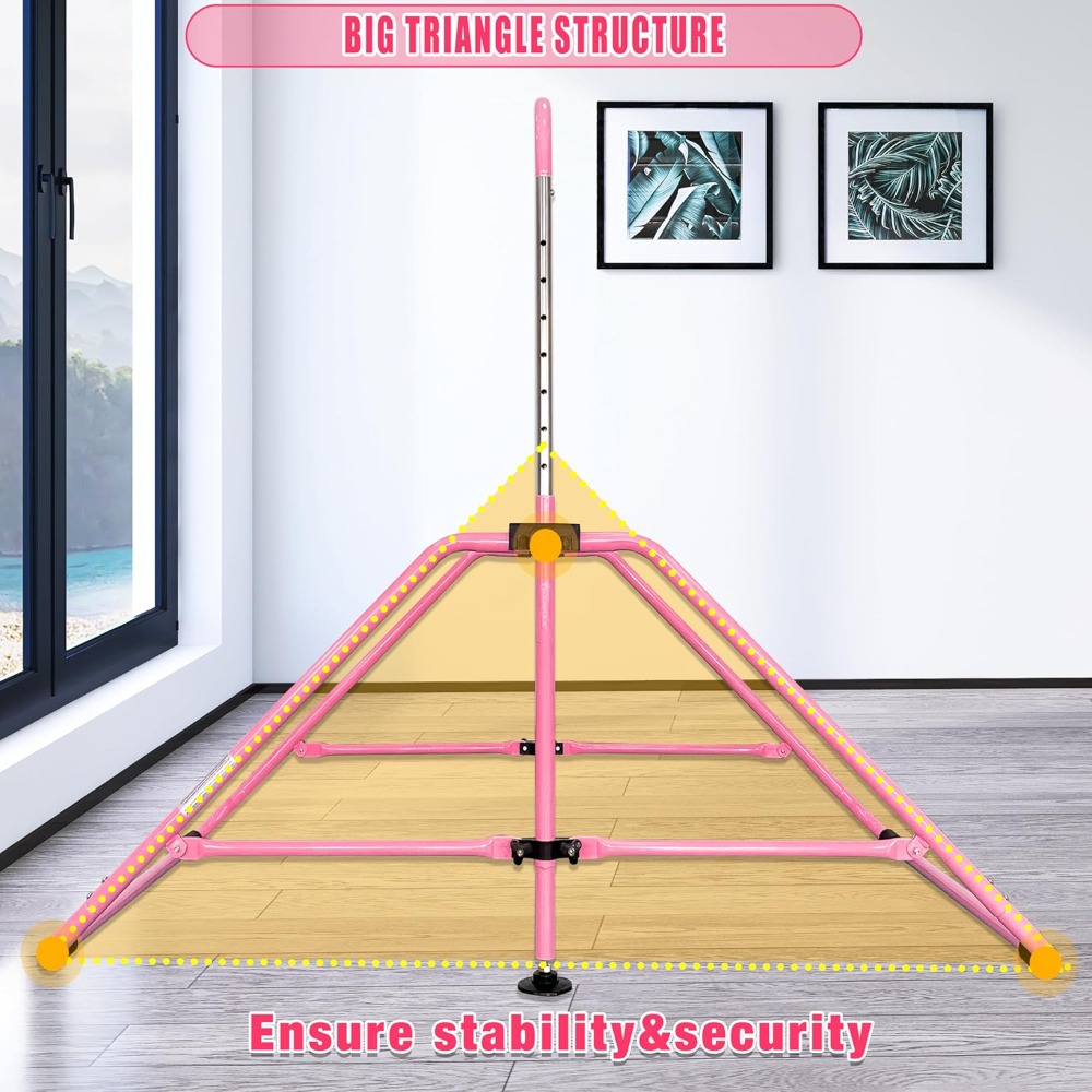 Foldable Gymnastics Bar for Ki - Home Gym For Kids avis et prix