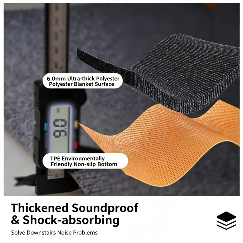 Heavy-Duty Sound Absorbing Rug - Home Gym Training Program avis et prix