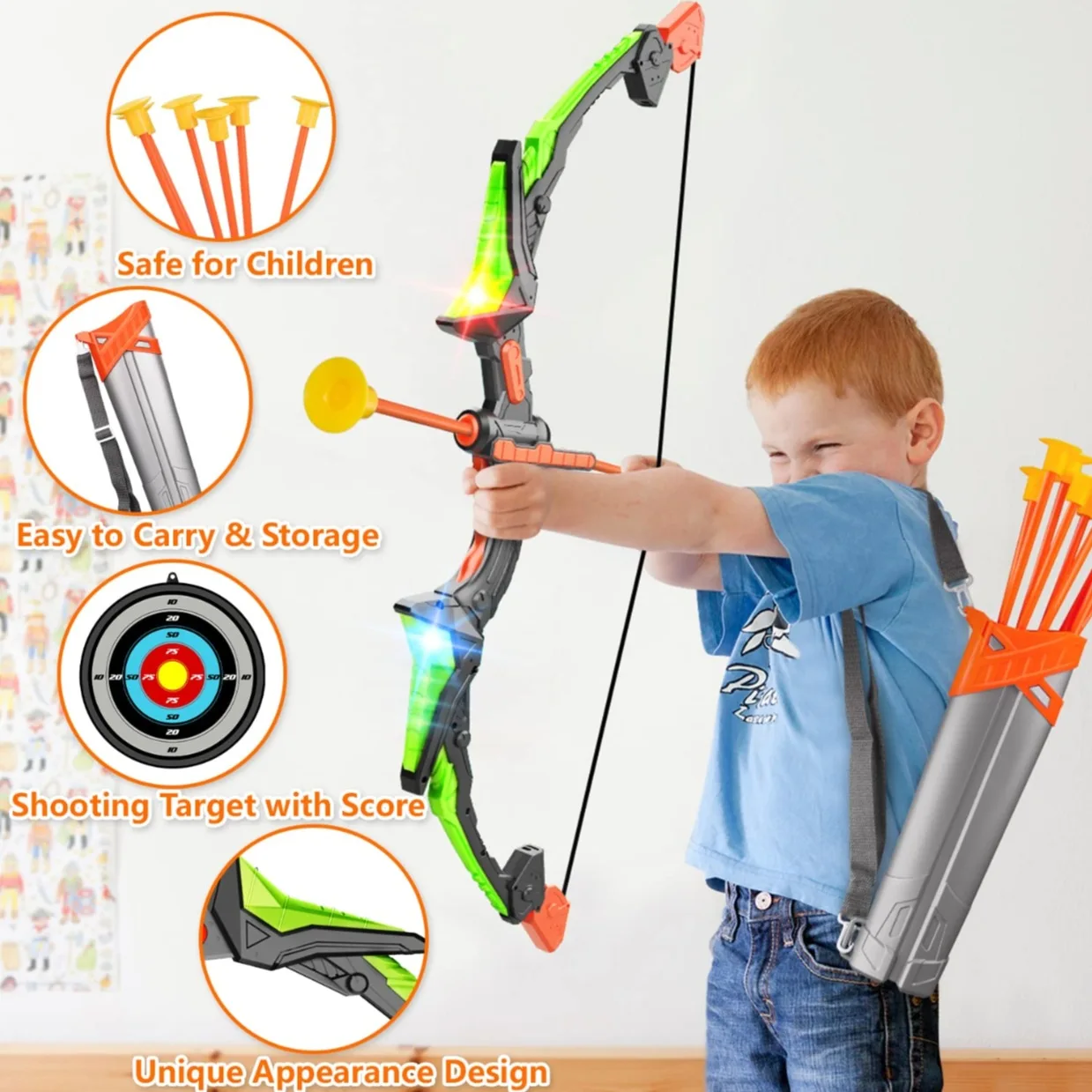 Kid Archery Set Bow and Arrow  - Home Gym For Kids avis et prix