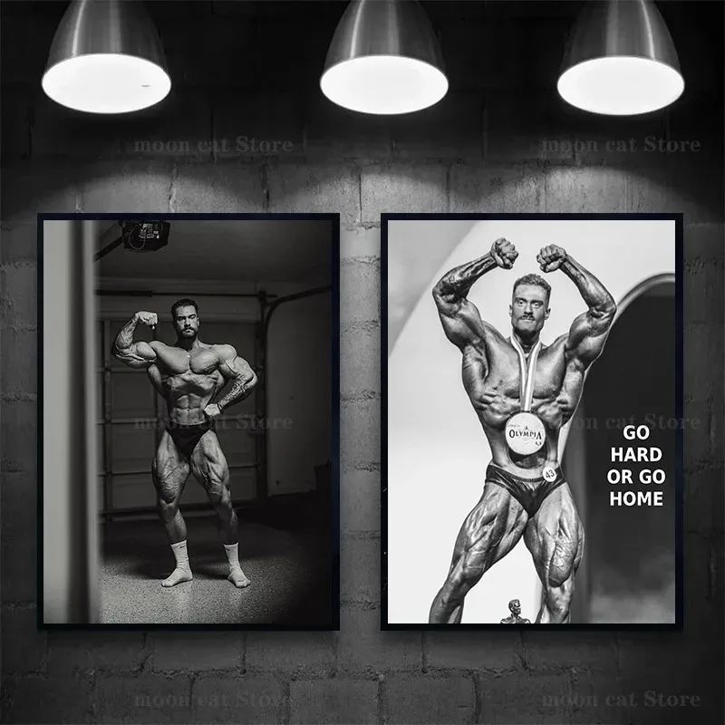 Canvas Painting Chris Bumstead - Home Gym On Wall avis et prix