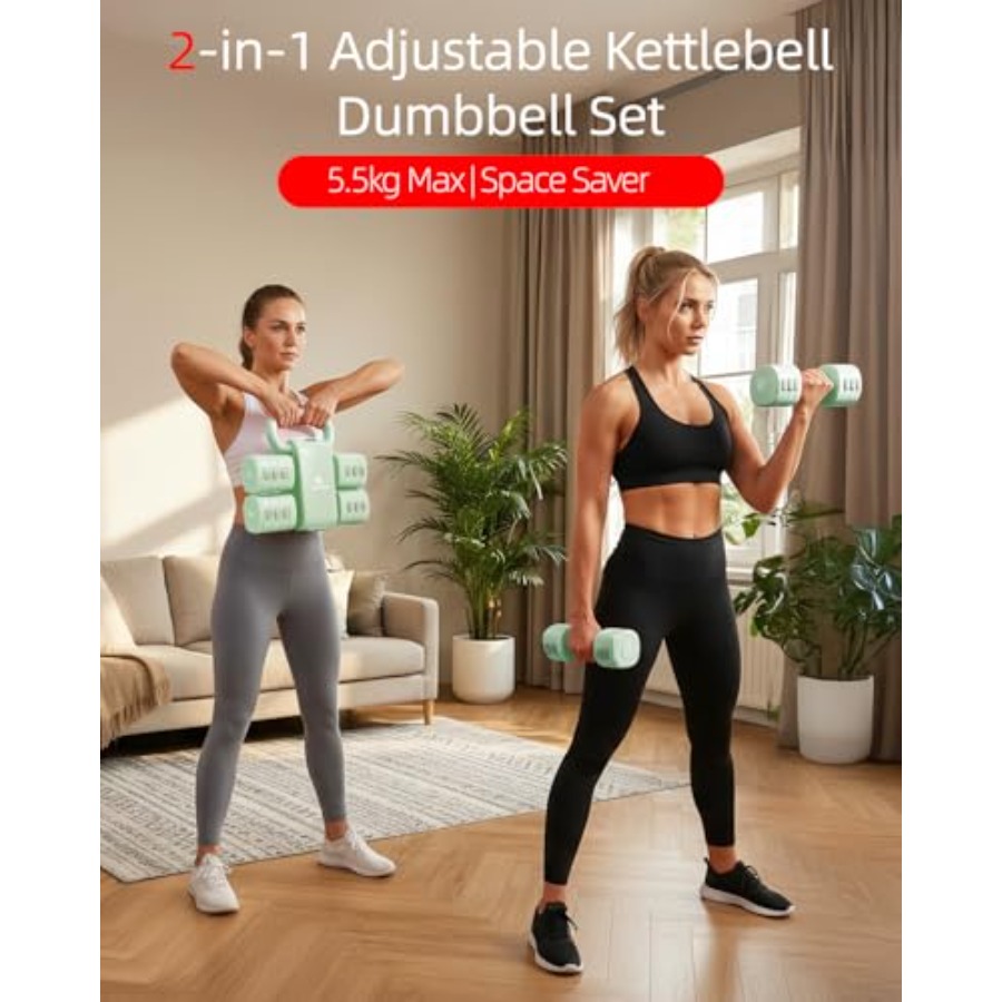 Home gym dumbbell set: 4-in-1  - Home Gym Kettlebells avis et prix