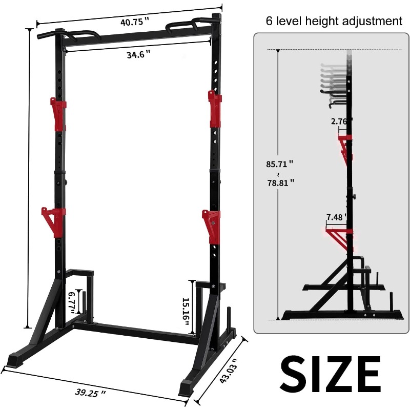 CANPA Multifunction Power Rack - Home Gym Equipment avis et prix
