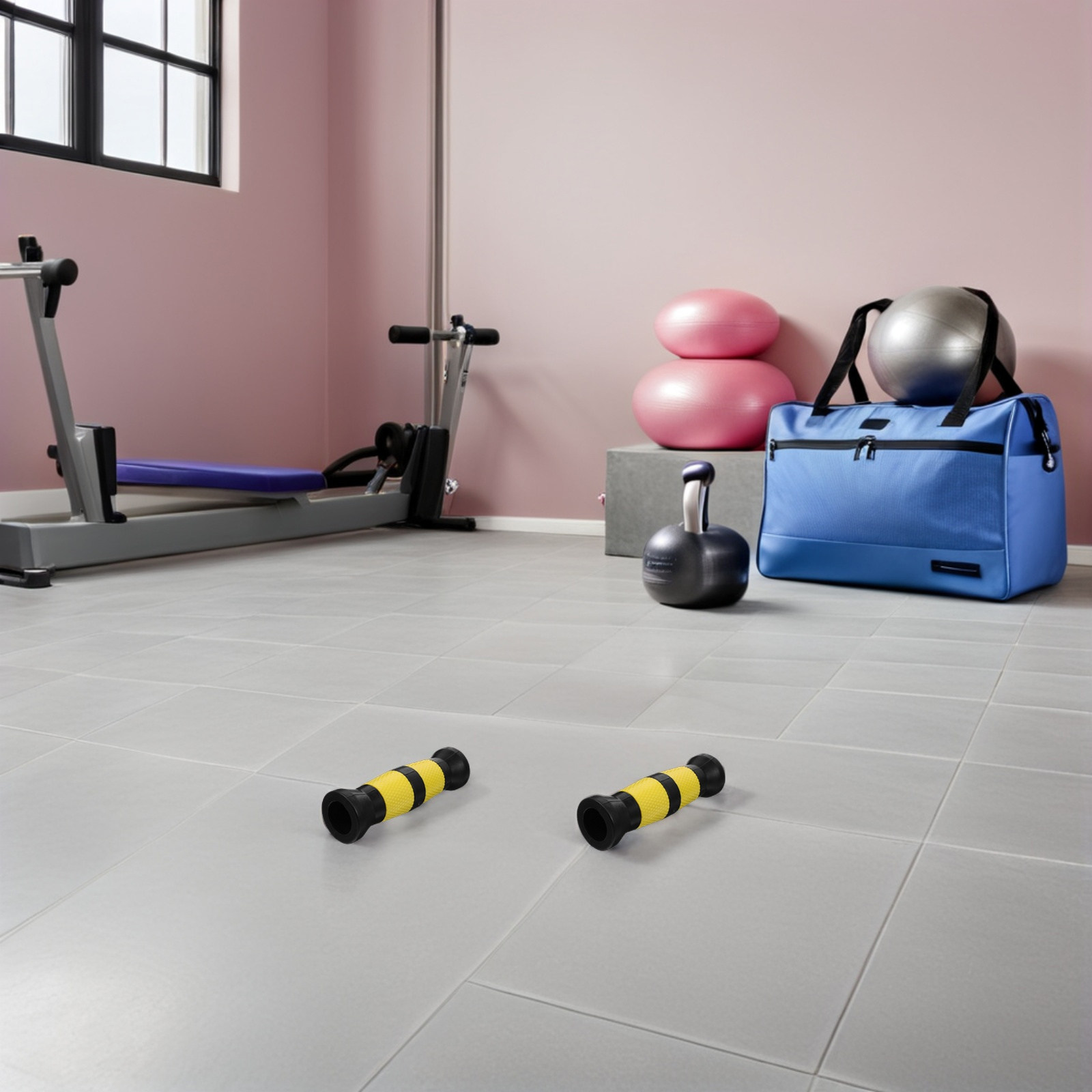 2Pcs Thick Dumbbell Handle Sle - Home Gym Dumbbells avis et prix