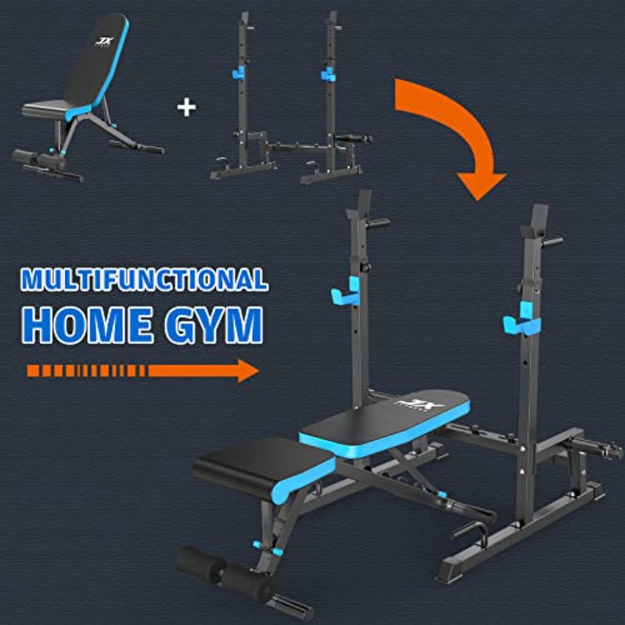 Adjustable Weight Bench with S - Home Gym Equipment avis et prix
