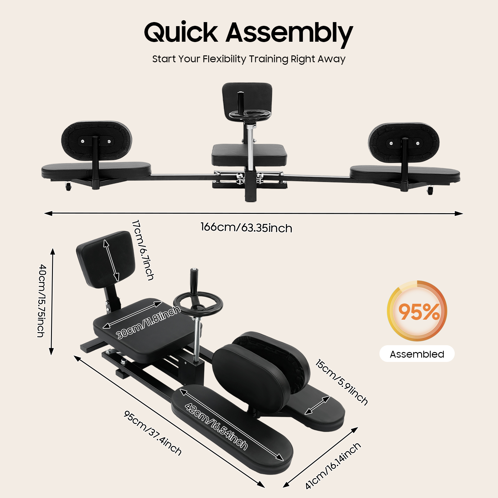 Leg Stretcher - 220lbs Heavy D - Home Gym Training Program avis et prix
