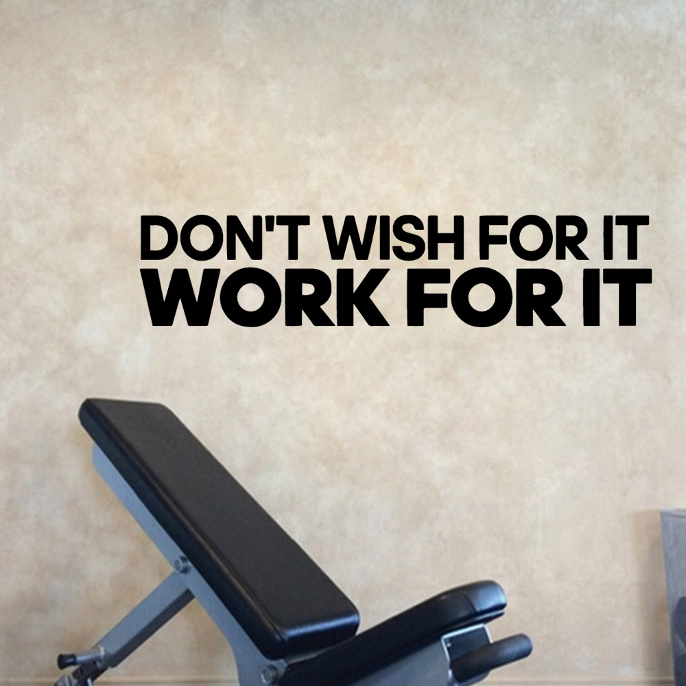 Drop Shipping GYM Wall Art Dec - Home Gym On Wall avis et prix