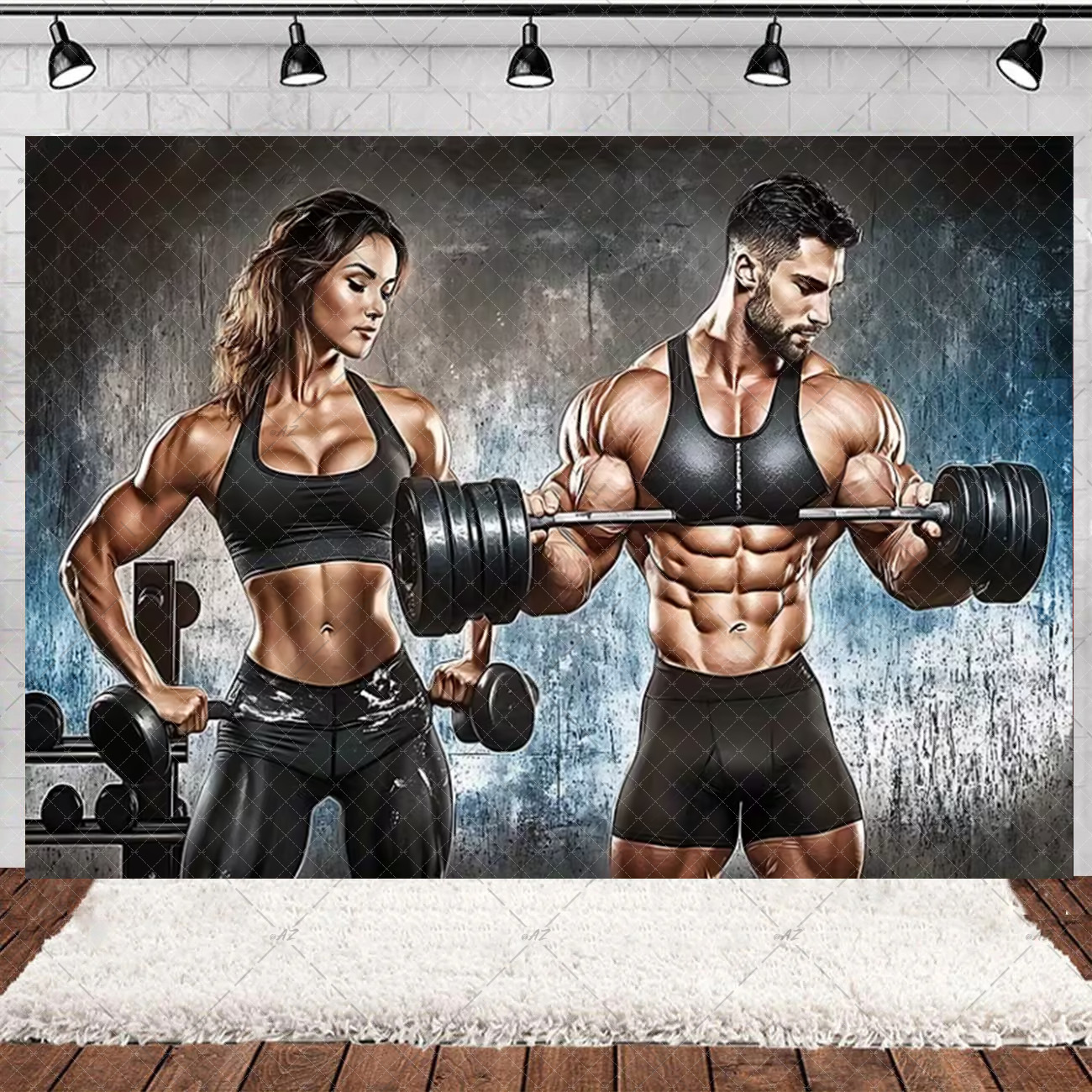 Fitness Weightlifting Gym Them - Home Gym Outdoor avis et prix
