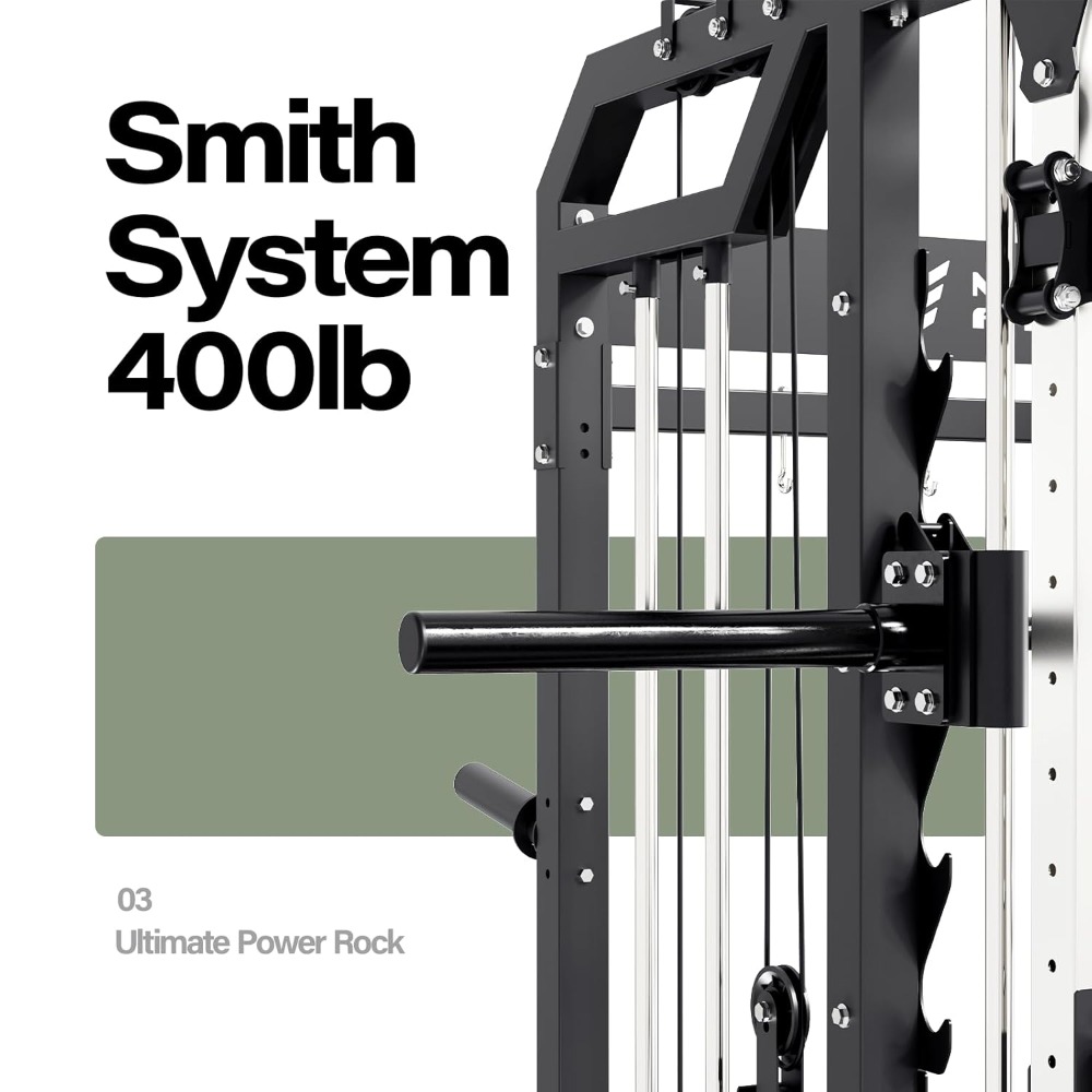 Drone2 Smith△ All-in-One Home  - Home Gym Cable Pulley System avis et prix