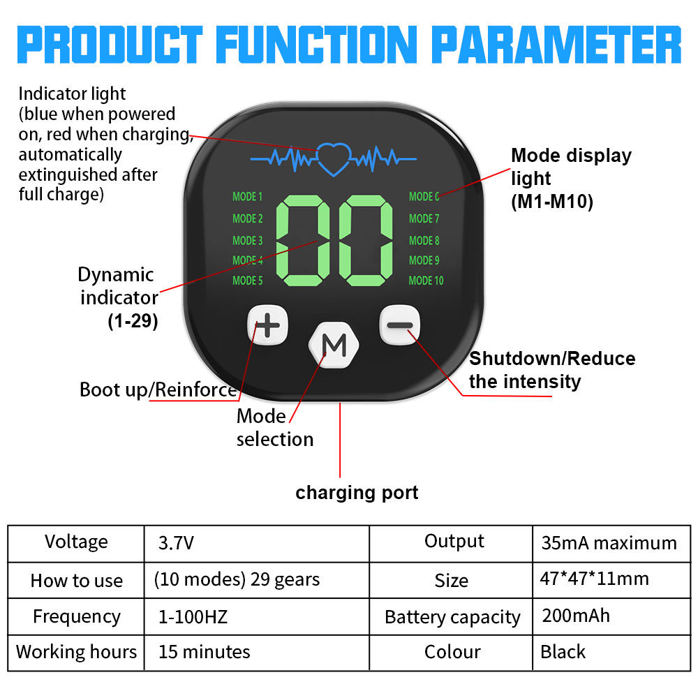 EMS Muscle Stimulator Abdomina - Leg Home Gym Workout avis et prix