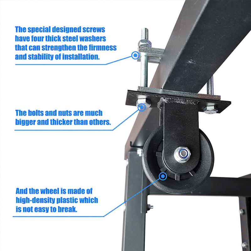 Heavy Duty Pulley System - Adj - Home Gym Cable Pulley System avis et prix