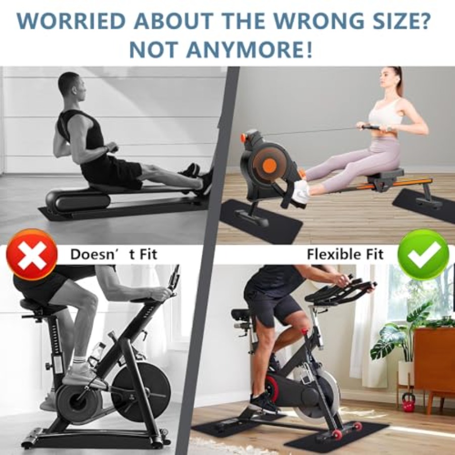 2PCS 0.24 Thick Mat Pads for P - Home Gym For Small Spaces avis et prix