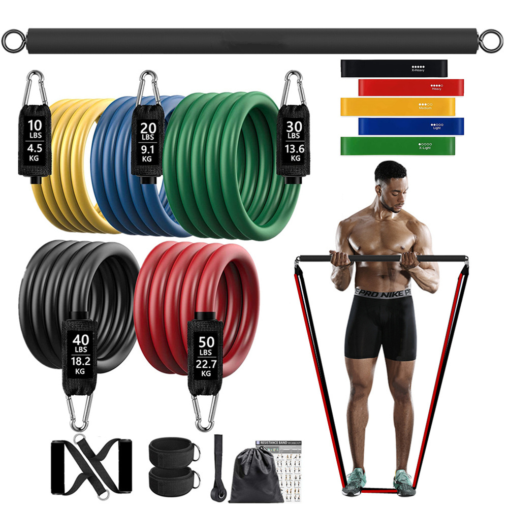 150lb Fitness Booty Resistance - Home Gym Equipment Set avis et prix