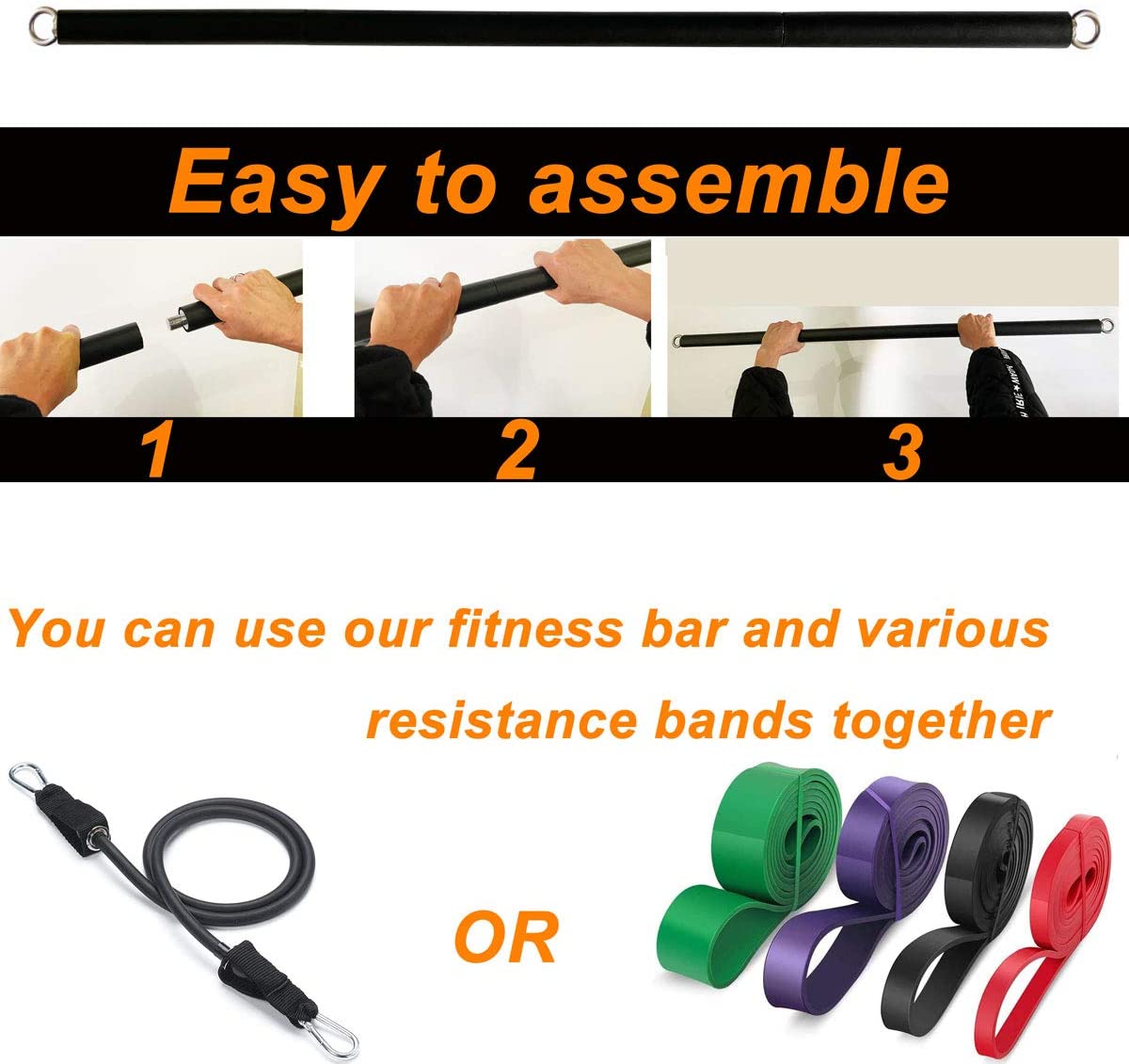 150lb Fitness Booty Resistance - Home Gym Equipment Set avis et prix