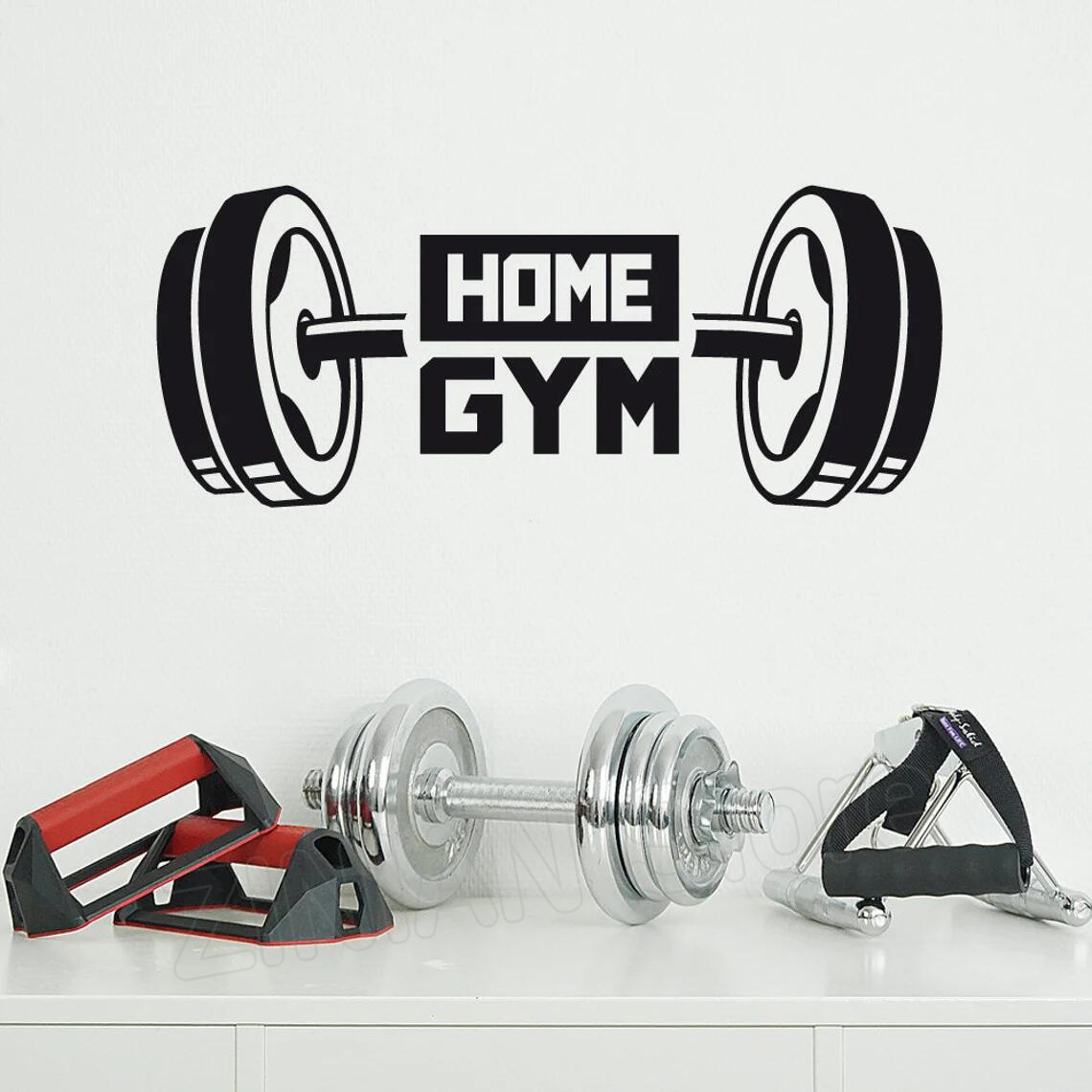 Fitness Home Gym Decor Wall St - Home Gym On Wall avis et prix