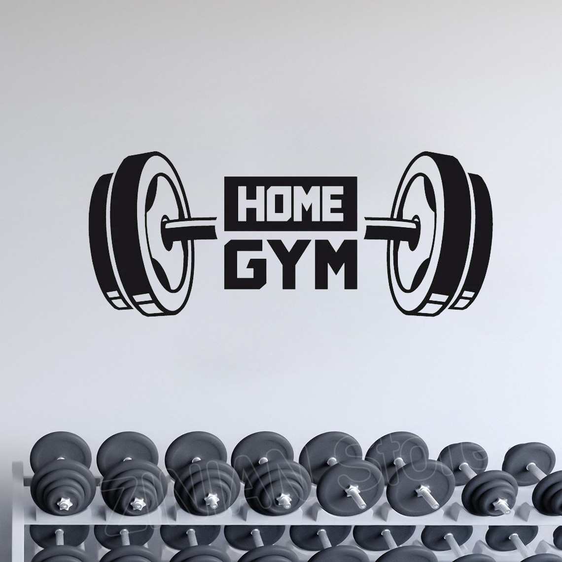 Fitness Home Gym Decor Wall St - Home Gym On Wall avis et prix