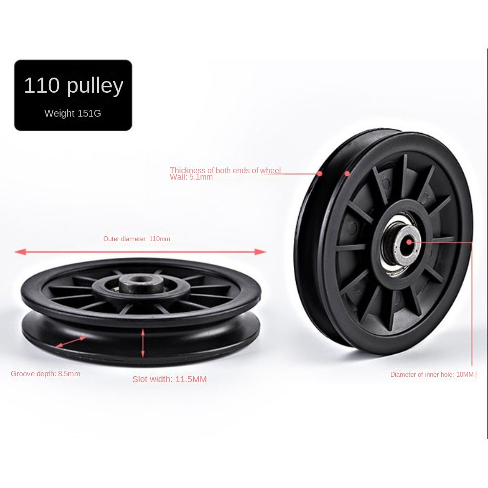 High Quality Black Nylon Beari - Home Gym Cable Pulley System avis et prix